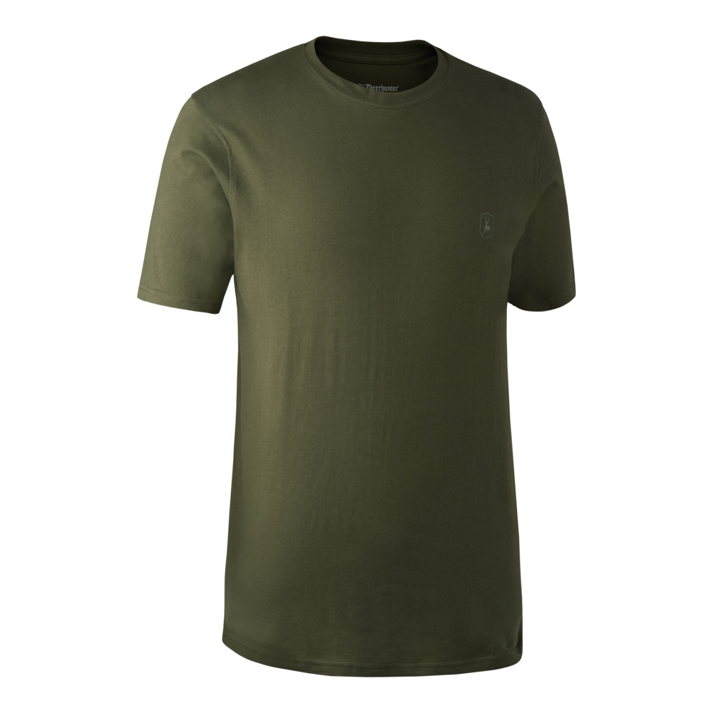 T-Shirt 2 pak Green/Brown - Deerhunter