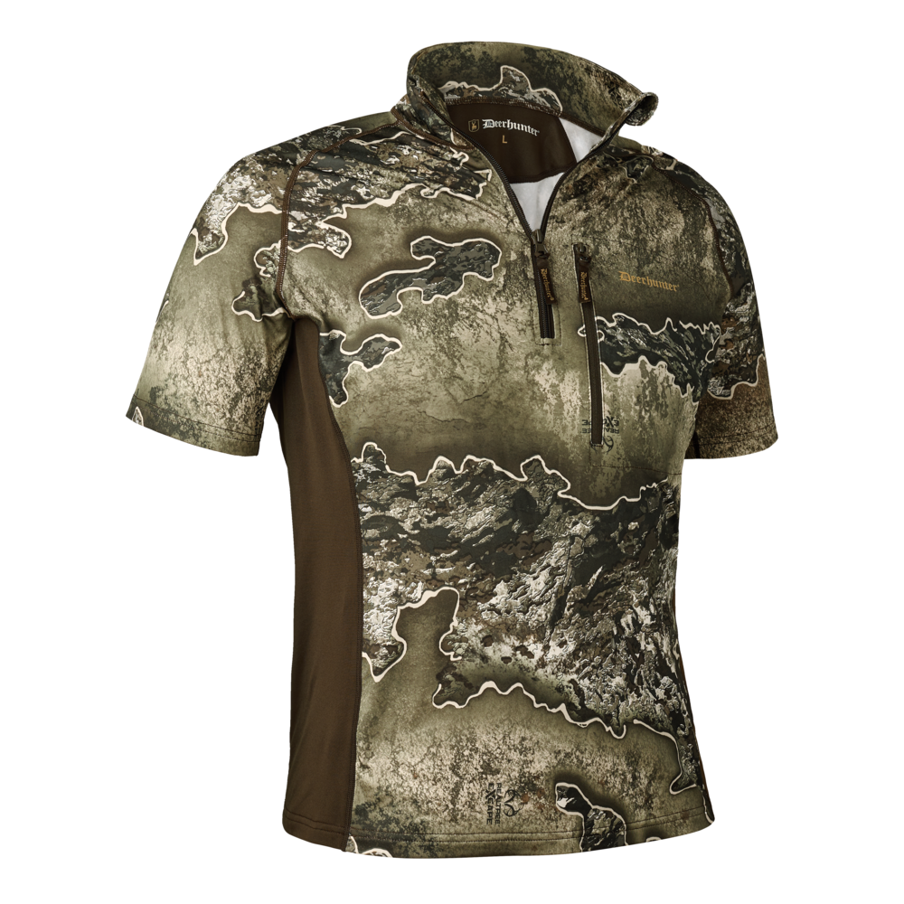 Excape Insulated T-shirt med lynlås i halsen - Excape - Deerhunter