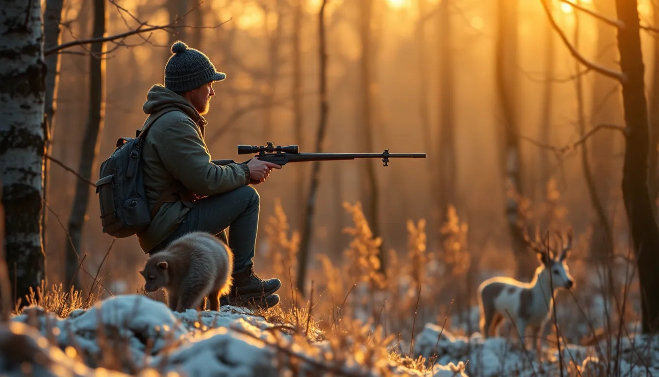 Termoundertøj til jægere - illustration