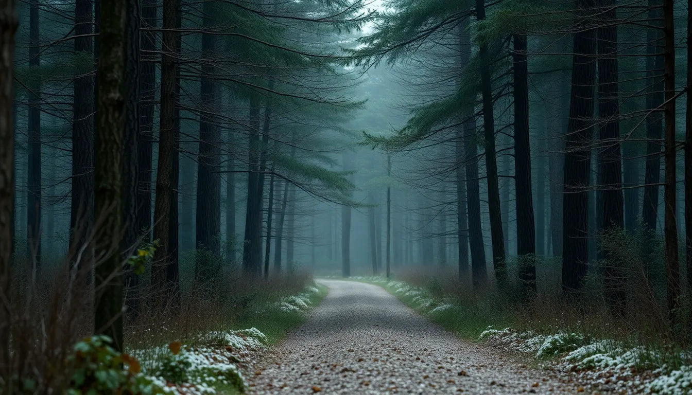 jagttøj til våde forhold - illustration