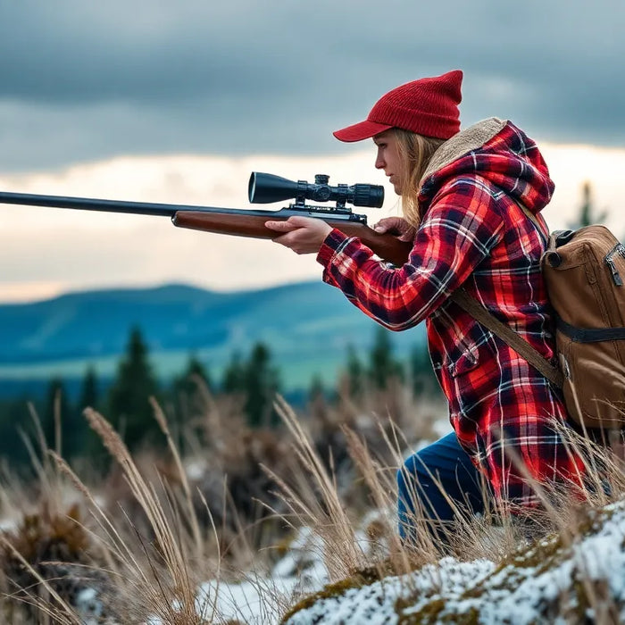 Jagttøj kvinder - illustration