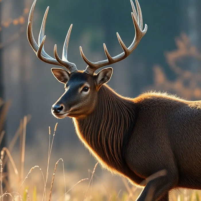 Bukkejagt - illustration