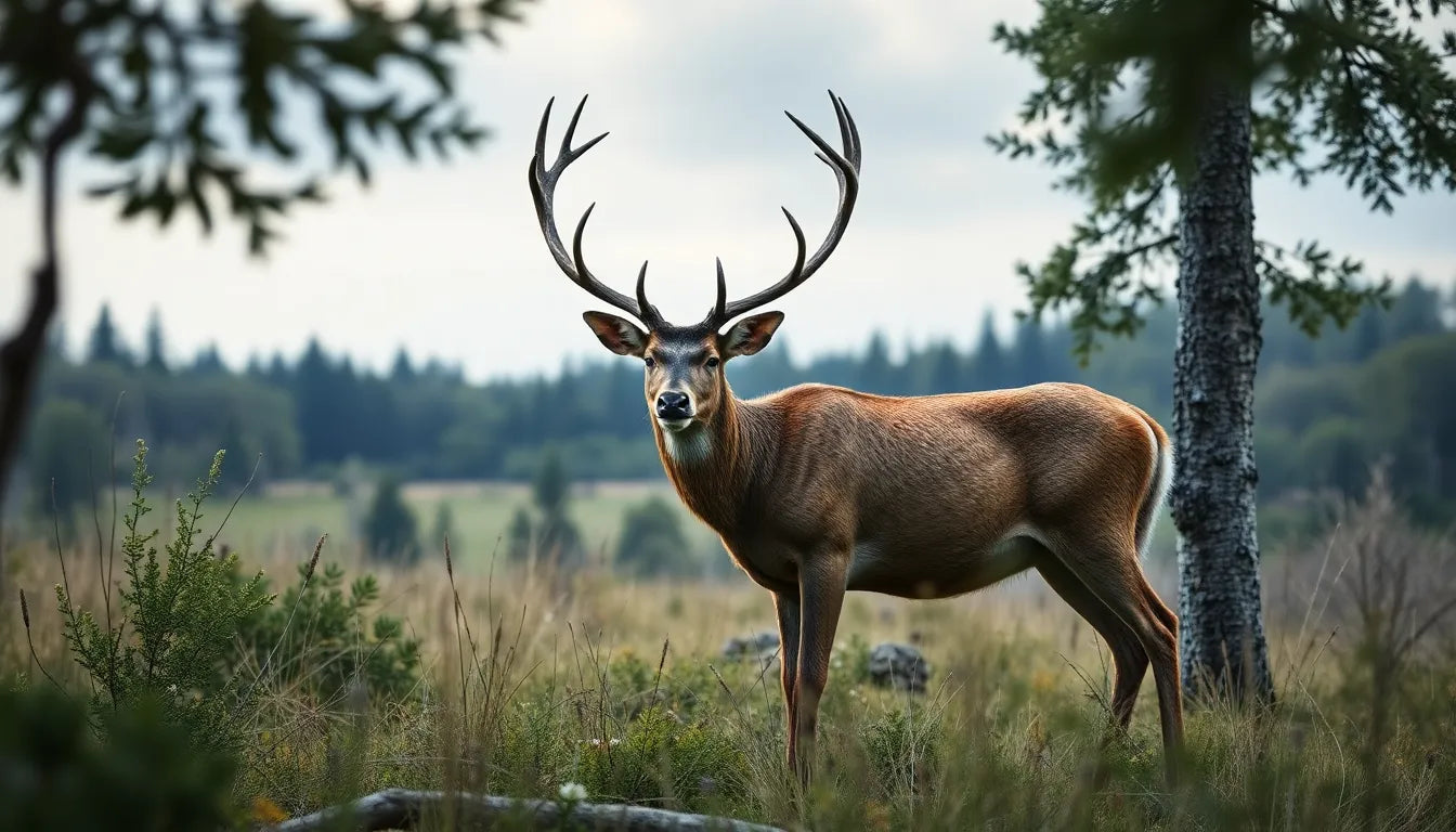 Vildtkamera med app - illustration