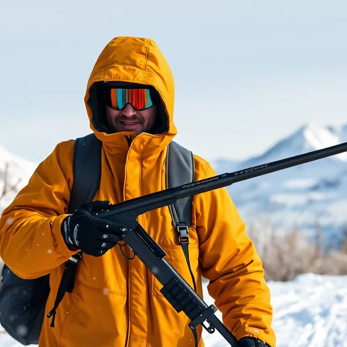 gore-tex jagttøj - illustration