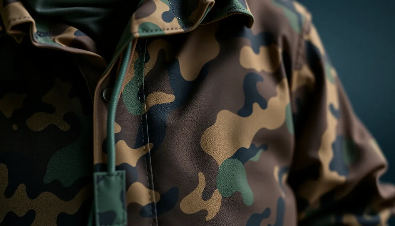 Camouflage tøj - illustration