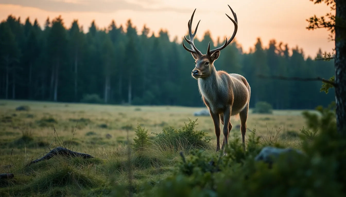 vildtkamera med mms - illustration