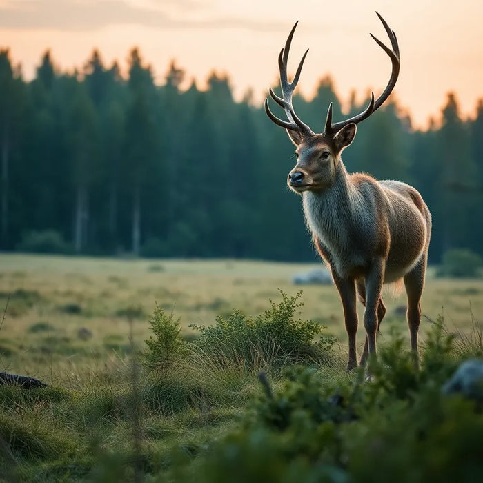 vildtkamera med mms - illustration