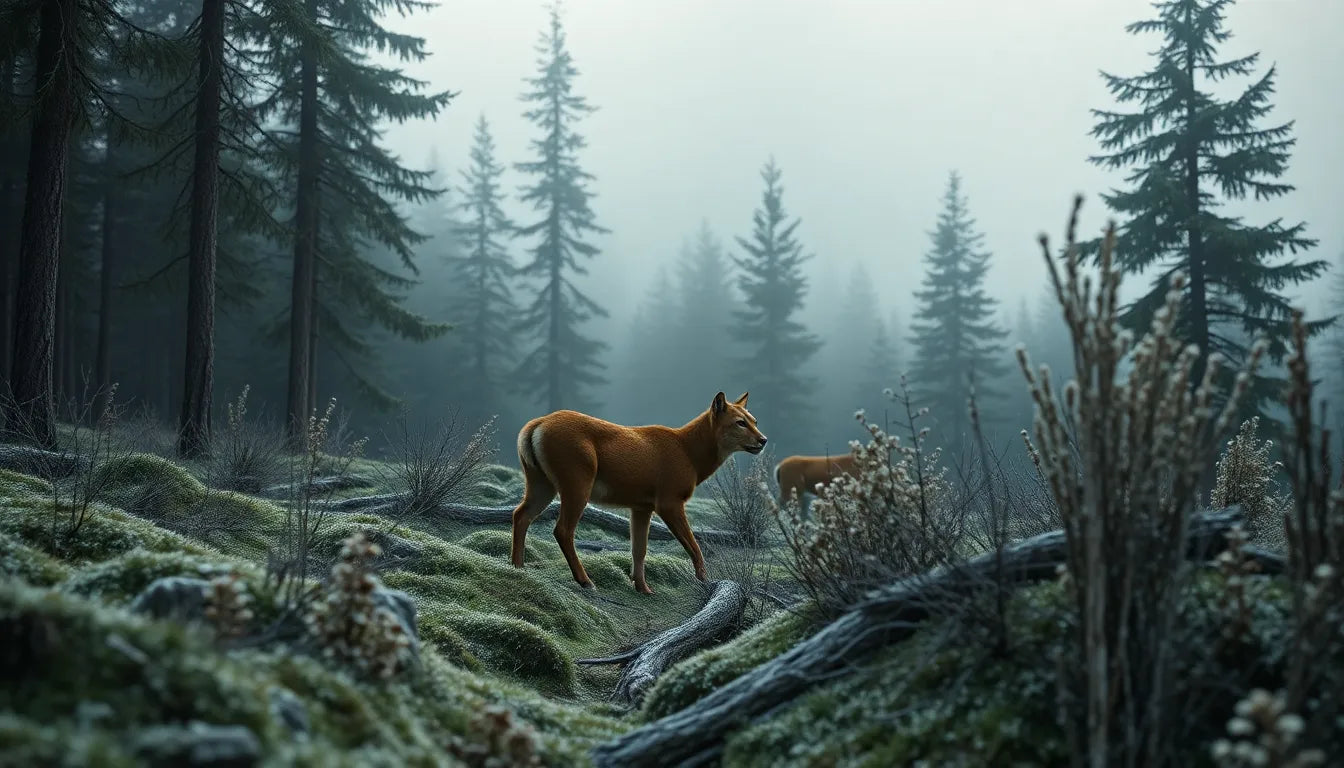 Slidstærkt jagttøj - illustration