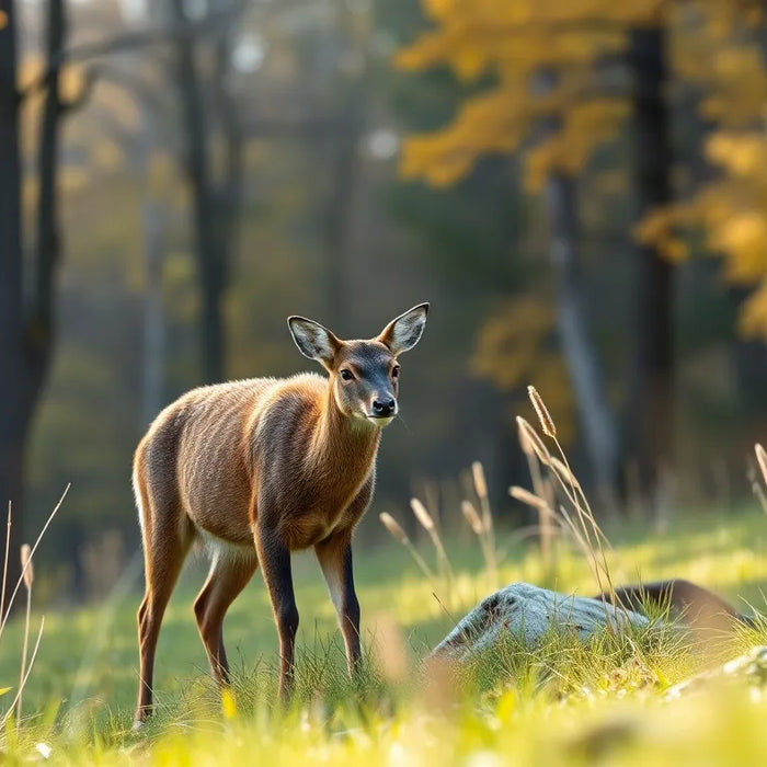 opsætning af vildtkamera - illustration