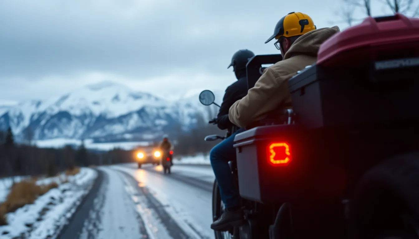 Udstyr til drivjagt - illustration