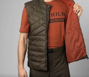 Logmar isoleret pakbar vest Willow green - Härkila