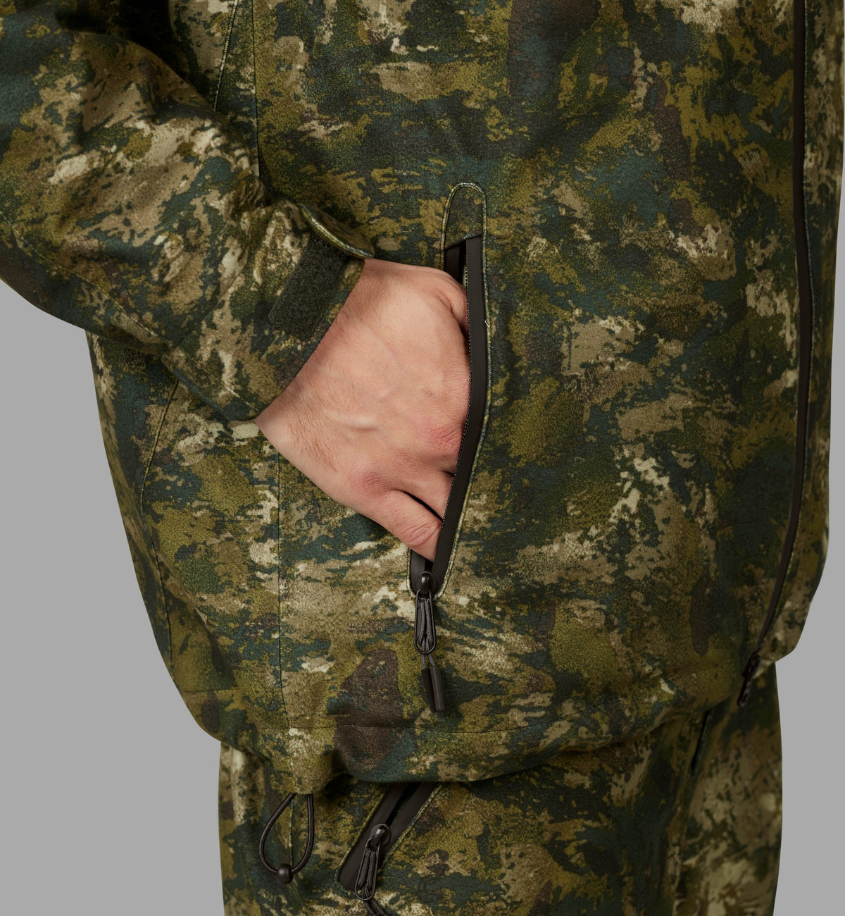 Avail Camo jakke InVis green - Seeland