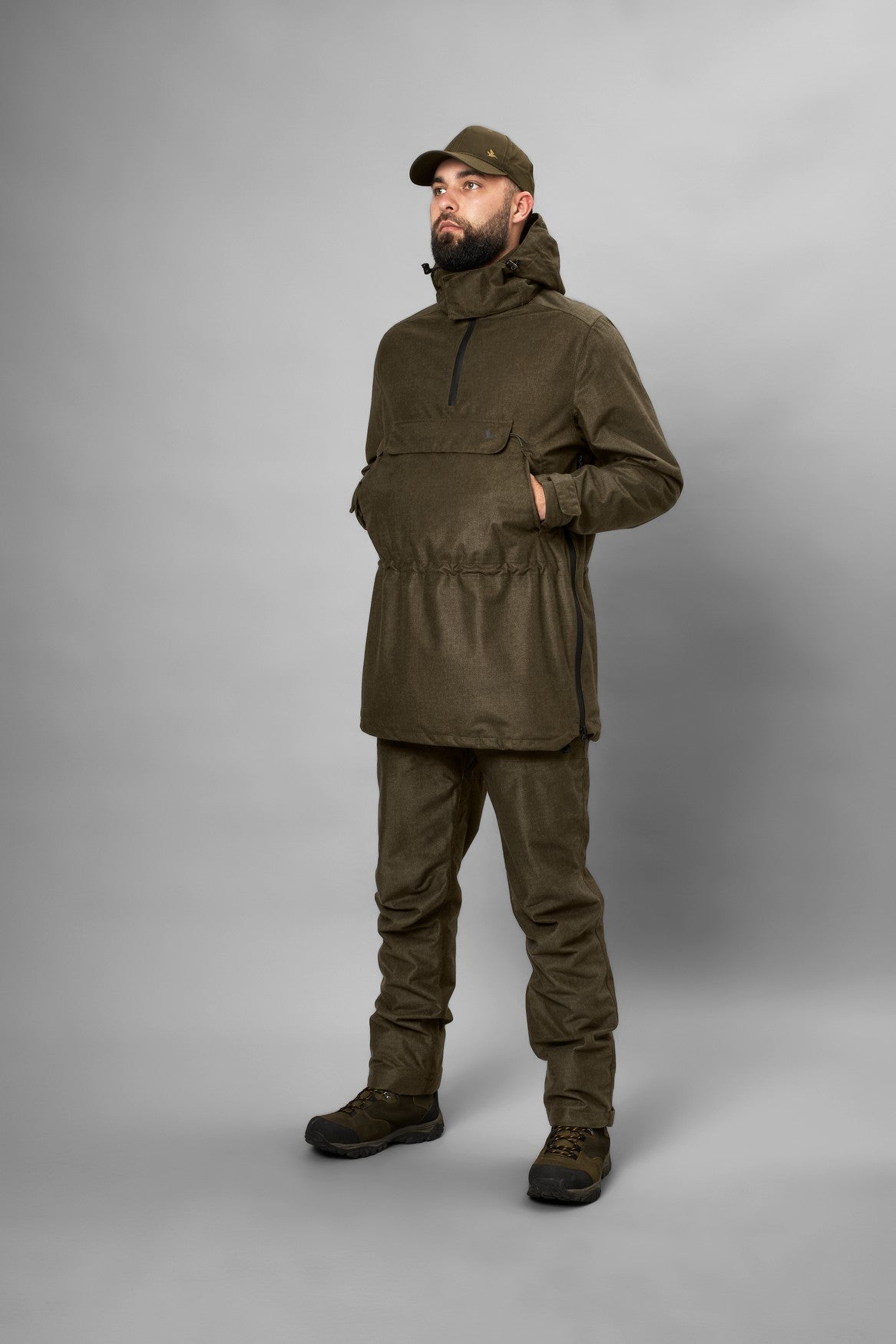 Avail smock Pine green melange - Seeland