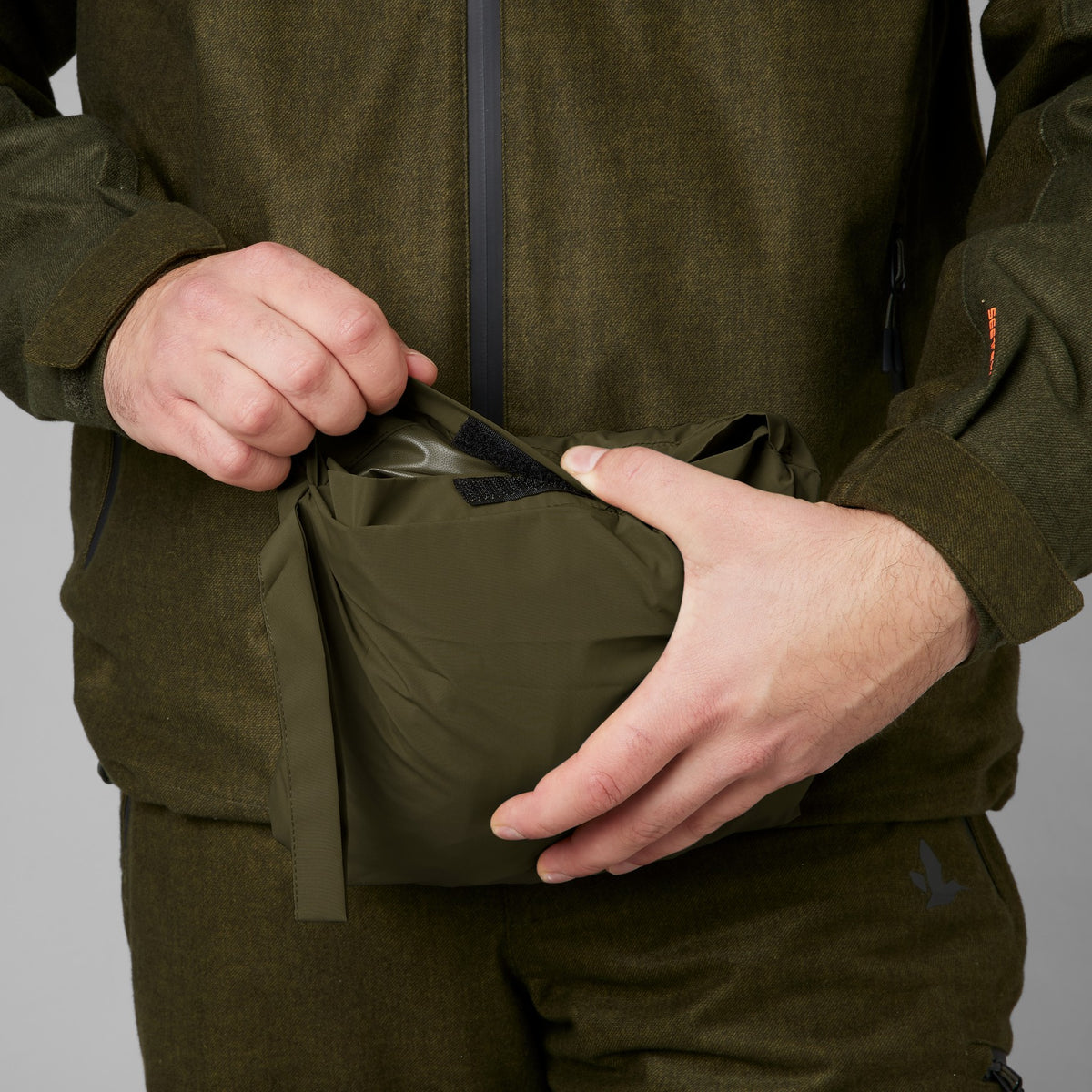 Taxus rain Poncho Pine green - Seeland