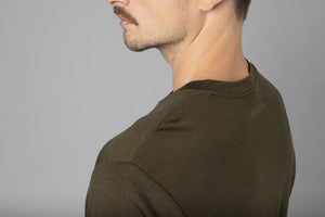 Härkila Base All Season S/S t-shirt - Willow green - Härkila