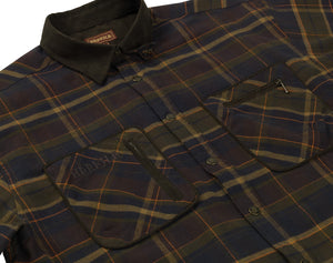 Pajala skjorte - Mellow brown check - Härkila