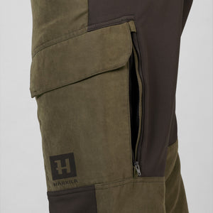Härkila Scandinavian bukser - Willow green/Deep brown - Härkila