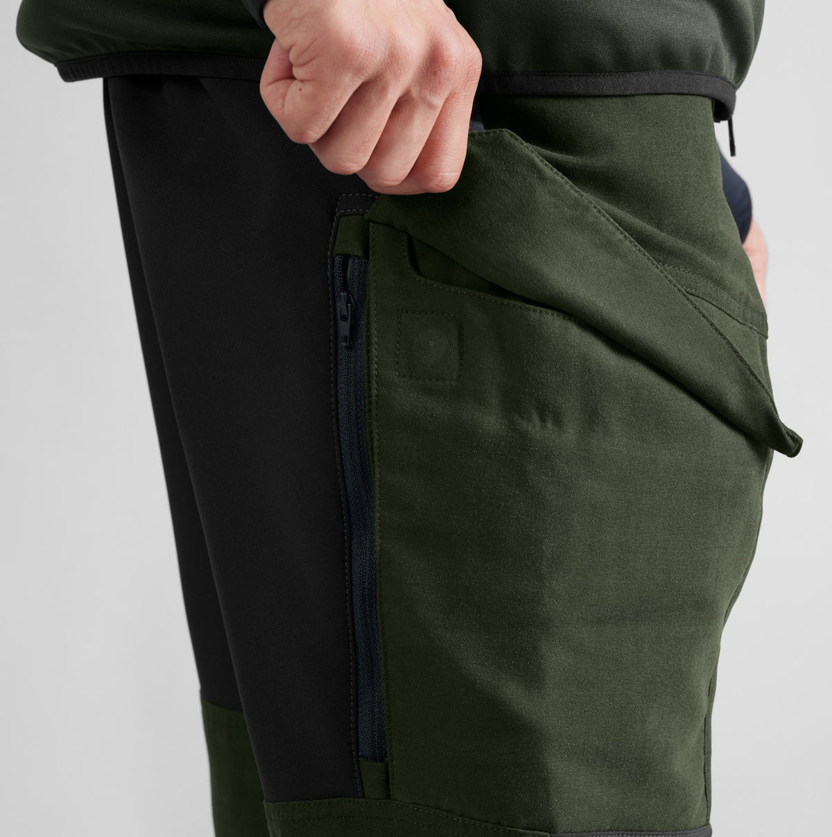 Härkila Scandinavian bukser - Duffel green/Black - Härkila