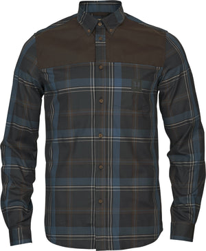 Anker L/S shirt - Dark navy - Härkila