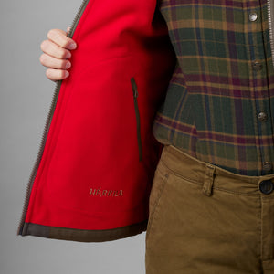 Kamko Fleece Kvinder - Brown/Red - Härkila