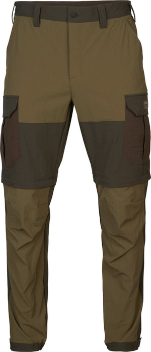 Logmar Lightweight Zip-off Bukser Dark olive/Willow green - Härkila