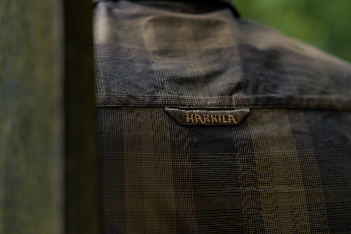 Akkan skjorte - Willow green/Shadow brown - Härkila