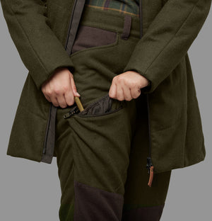 Metso Winter bukser Women Willow green/Shadow brown - Härkila