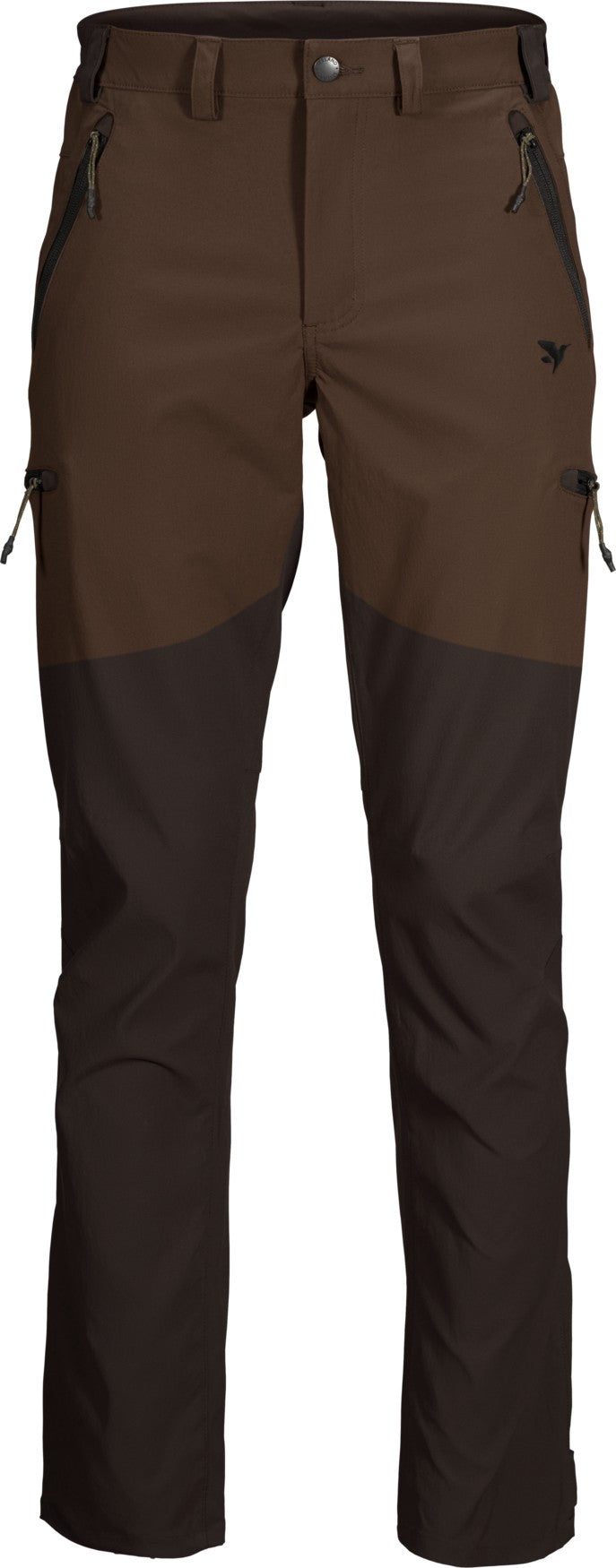 Outdoor stretch bukser - Pinecone/Dark brown - Seeland