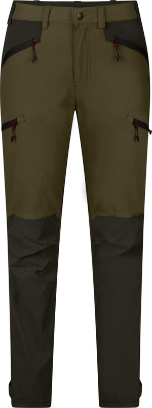 Larch stretch bukser Women - Grizzly brown/Duffel green - Seeland