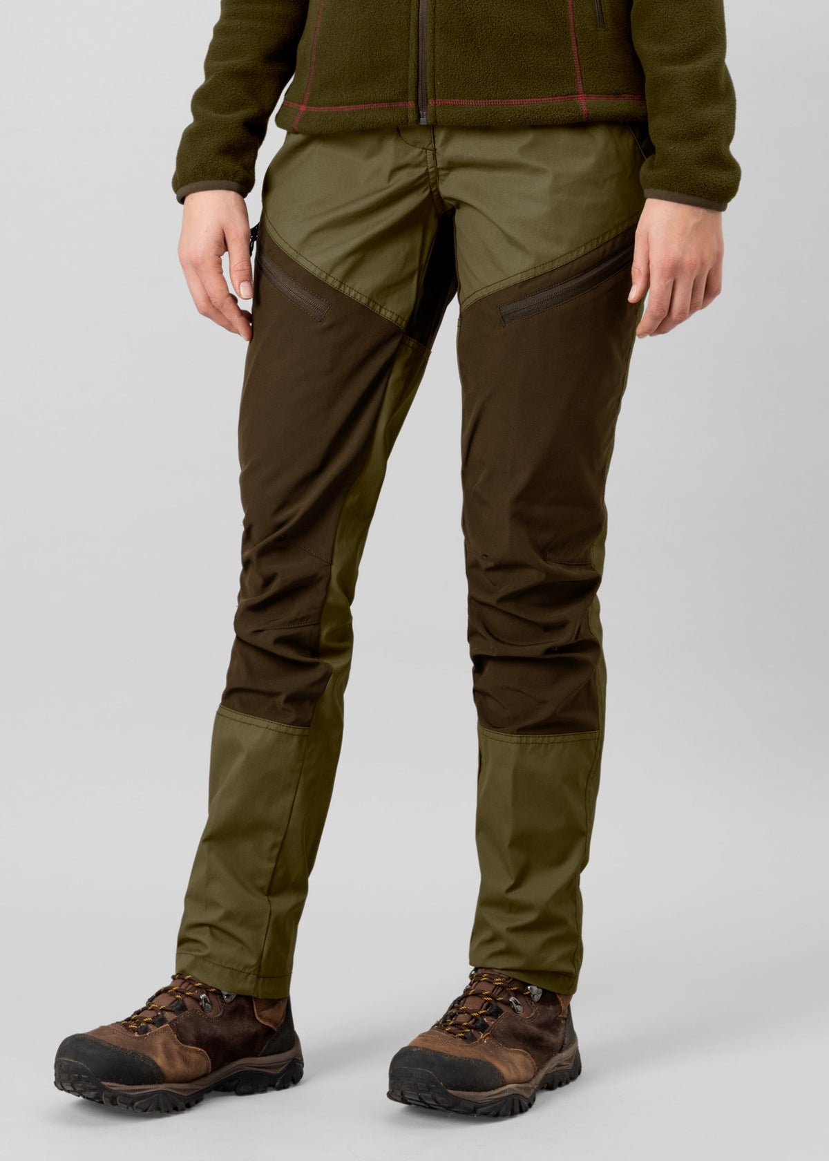 Rosalie bukser Duffel green/Pine green - Seeland
