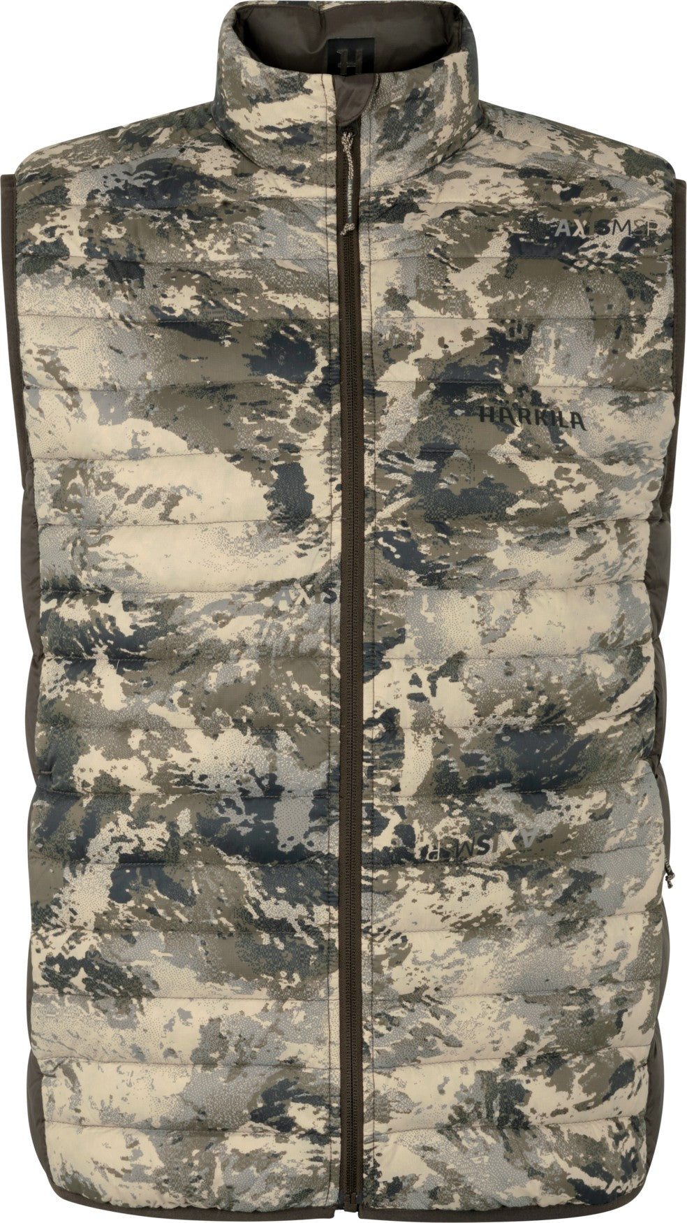 Mountain Hunter Expedition rev. Down waistcoat AXIS MSP®Mountain/Shadow brown - Härkila
