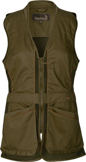 Skeet II Lady vest - Duffel green - Seeland