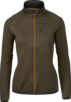Hawker full zip fleece Women Pine green - Seeland