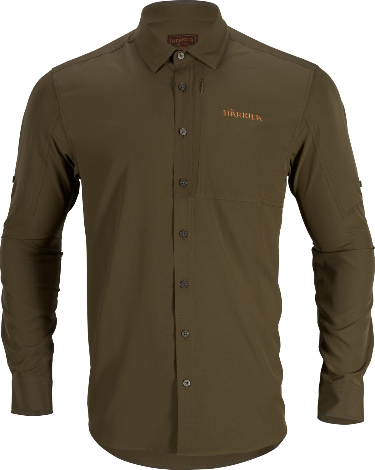 Trail L/S skjorte Willow green - Härkila