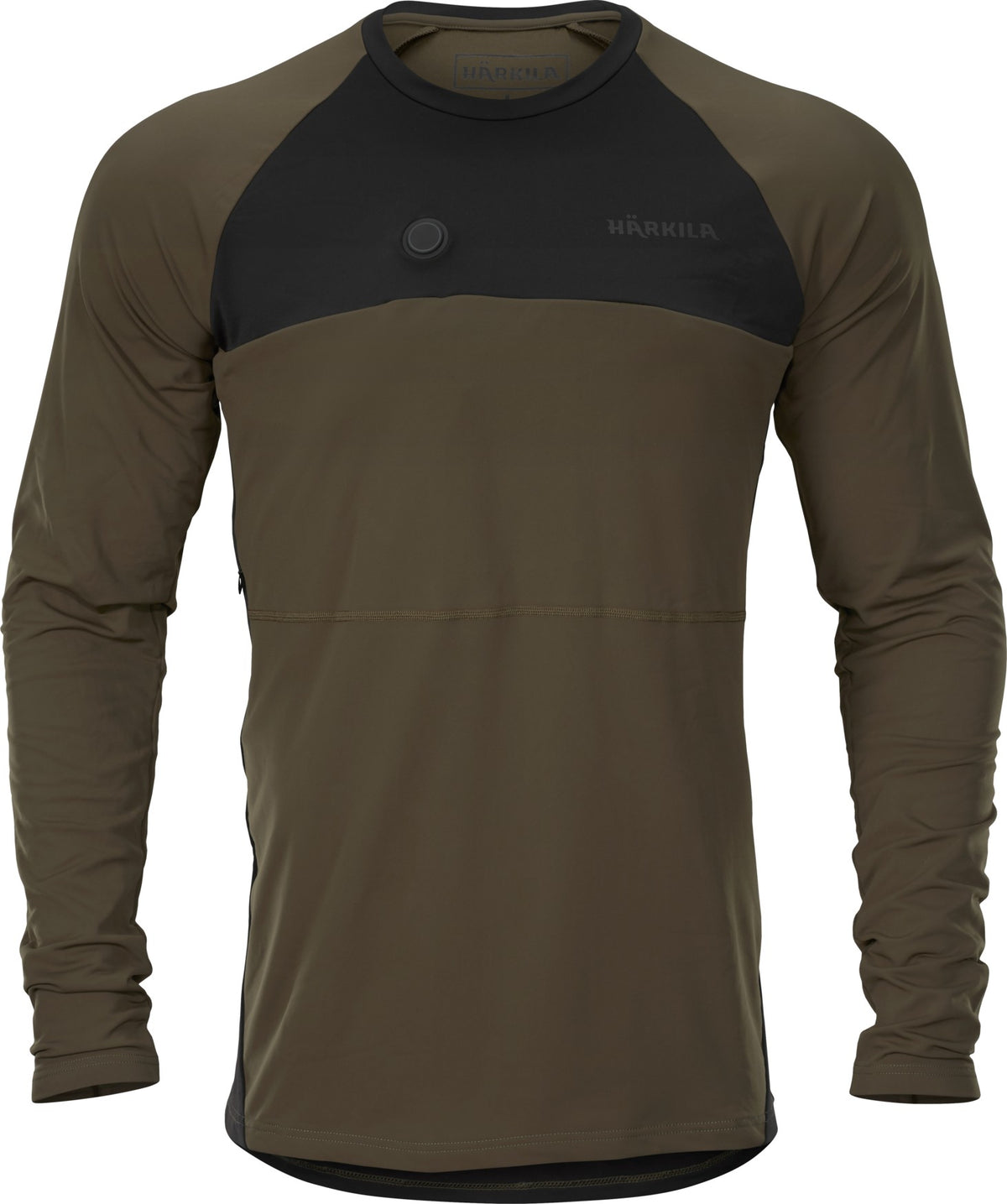 Härkila Heat L/S t-shirt Willow green/Black - Härkila