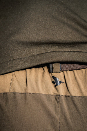 Str. 42 - Larch Stretch-bukser til kvinder Pine Green / Chocolate Torte - Seeland (32") - Ombytningsvare