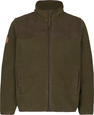 Bolt Junior Fleece Jakke Pine green - Seeland
