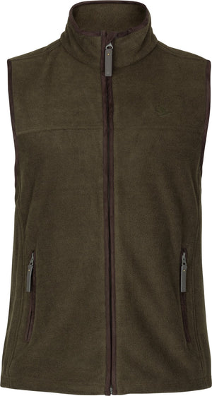 Woodcock Earl Fleece Vest - Pine green melange - Seeland