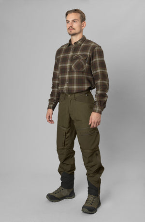 Glen Flannel Skjorte - Pine green check - Seeland