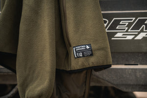 Gale Fleece Jakke Pine green - Seeland