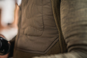 Gale Fleece Vest Pine green - Seeland
