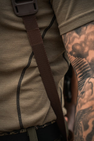 Apex Merino T-shirt Covert Green - Seeland