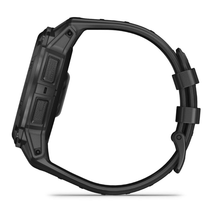Instinct® 3 – 45 mm, Solar, Tactical Edition, Sort med sort rem