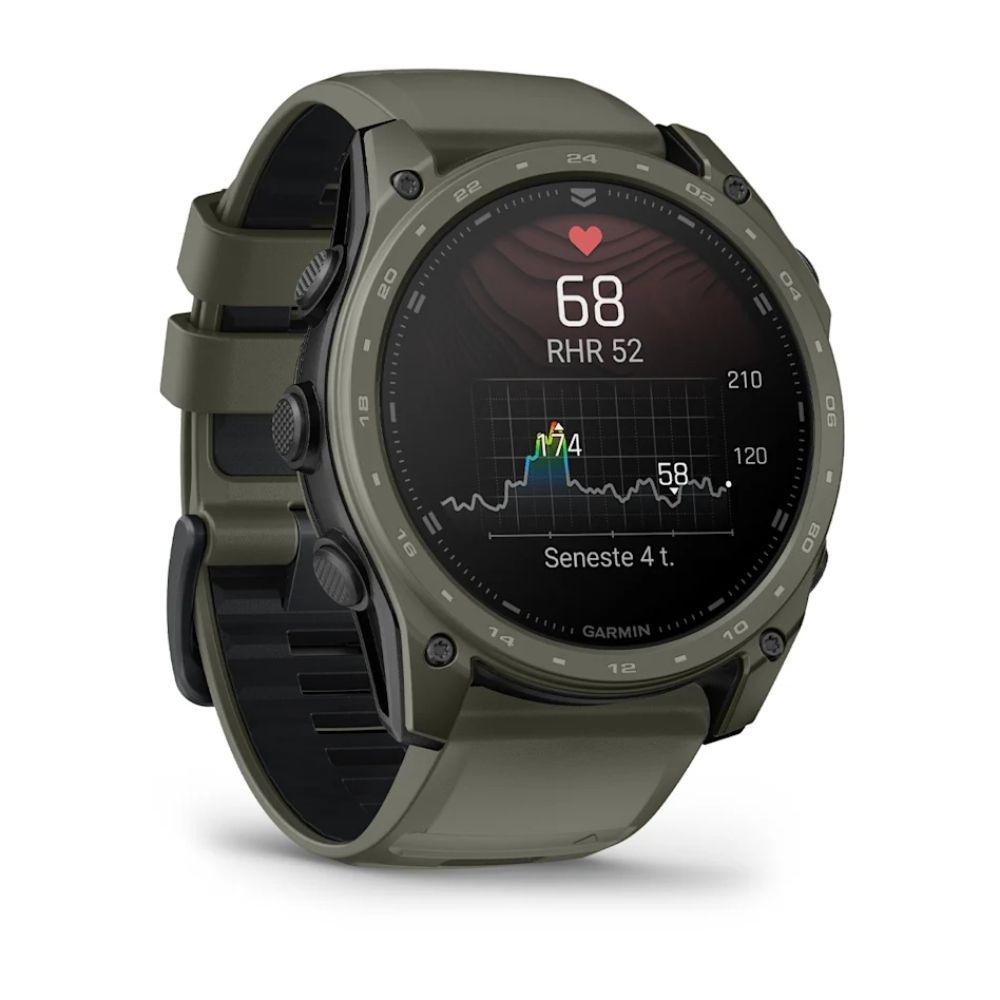 tactix® 8 – 51 mm, AMOLED, Cerakote® belægning, Inklusive Applied Ballistics Ultralight™ Solver og Olive Cerakote® belægning