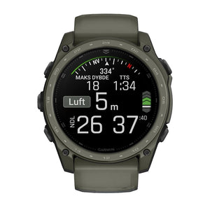 tactix® 8 – 51 mm, AMOLED, Cerakote® belægning, Inklusive Applied Ballistics Ultralight™ Solver og Olive Cerakote® belægning