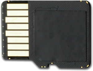 8 GB microSD™ klasse 4 kort med SD™-adapter 2