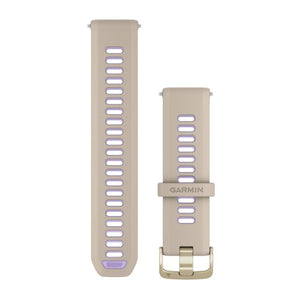 Quick release remme (24 mm), French Grey silikone 1