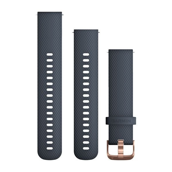 Quick Release remme (18 mm), Bone silikone, Lunar Gold Hardware 2