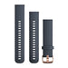 Quick Release remme (18 mm), Bone silikone, Lunar Gold Hardware 2