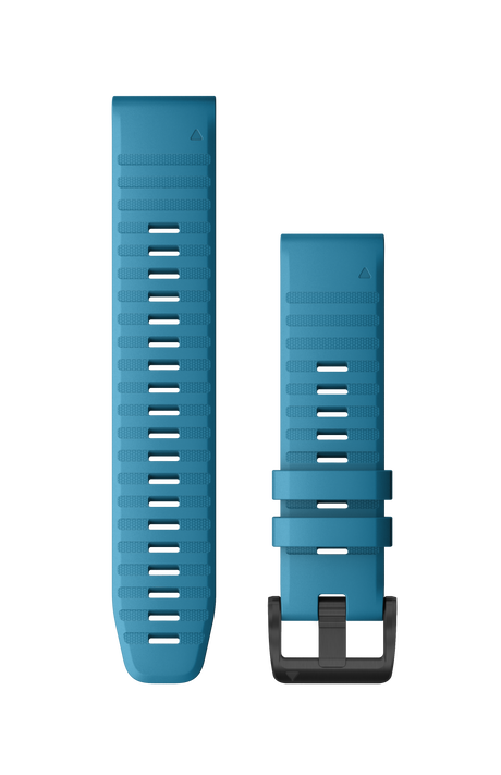 QuickFit® 22 urremme, Cirrus Blue, sort hardware i rustfrit stål 2